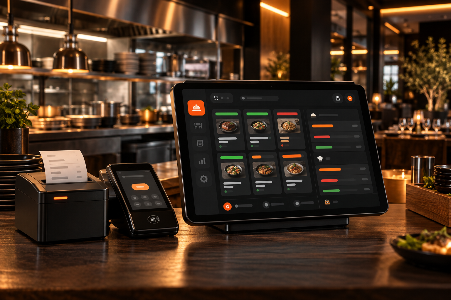 Operação conectada com PDV, pedidos e cozinha no Play Menu Gestão